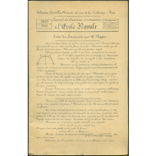 Journal des examens d'admission à l'Ecole Navale. Suite des examens par M. Guyou. 1899 n°6 