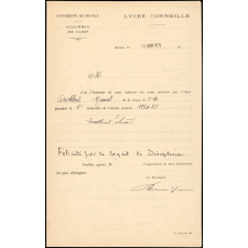 Bulletin de notes n°2