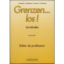 Grenzen... los ! terminales : allemand : fichier du professeur