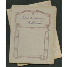 2 cahiers de rédactions. Année scolaire 1920-1921