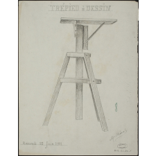 Feuille de dessin. Année scolaire 1920-1921