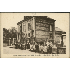 Saint-Jean-de-la-Neuville : La Mairie - Les Ecoles