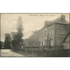 Croixdalle : Mairie - Ecole Communale