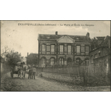 Etoutteville : La Mairie et Ecole des Garçons