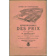Lycée de Constantine : distribution solennelle des prix