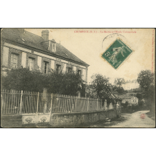 Grumesnil : La Mairie et l'Ecole Communale