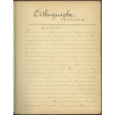 Cahier de roulement