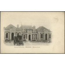 Environs de Fauville, Yébleron : Mairie et Ecoles