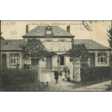 Environs de Valmont, Riville : La Mairie et l'Ecole