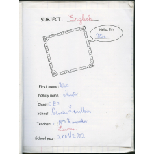 Cahier d'anglais