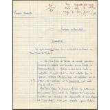Devoir de français. Classe de seconde. Lycée Jeanne d'Arc à Rouen. Année scolaire 1955-56