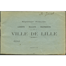 Cahier d'écriture