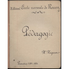 Cahier de pédagogie