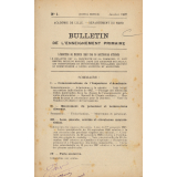Bulletin de l'Enseignement primaire, Académie de Lille
