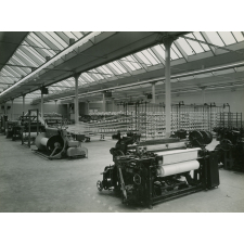 Ecole industrielle de Rouen (EIR). Atelier de tissage