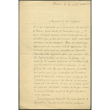 Lettre d'un élève à son professeur