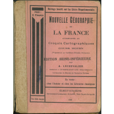 Nouvelle géographie de la France accompagnée de croquis cartographiques. Cours moyen