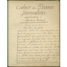 Cahier de devoirs journaliers