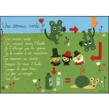 Une souris verte
