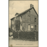 Bosville : Mairie et Ecole Communale
