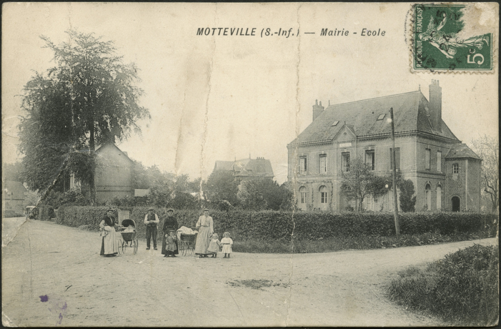 Motteville : Mairie - Ecole