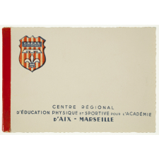 Carnet de 8 cartes postales Centre régional d'Education physique et sportive pour l'académie d'Aix-Marseille (C.R.E.P.S.)