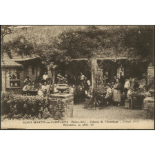 Saint-Martin-en-Campagne : Colonie de l'Ermitage - Réfectoire en plein air