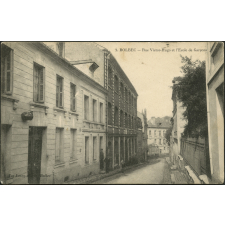 Bolbec : Rue Victor-Hugo et l'Ecole des Garçons