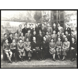 Photo de classe au lycée Corneille de Rouen, 1934-1935