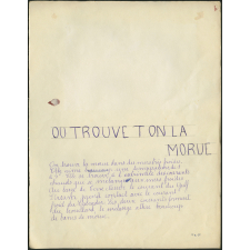 La grande pêche - Réalisation d'un numéro de la Bibliothèque de Travail par la classe de fin d'études de l'école Jules Ferry à Fécamp - Ou trouve t on la morue