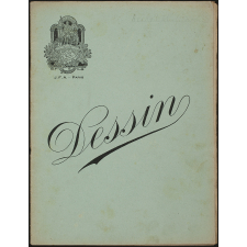 Cahier de dessin. Année scolaire 1917-1918