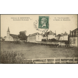 Château de Mesnières, Institution St-Joseph : Vue d'ensemble et Eglise de Mesnières