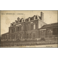 Saint-Marcel (Eure) : La Mairie-Ecole