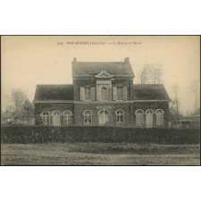 Bosc-Bordel : La Mairie et l'Ecole