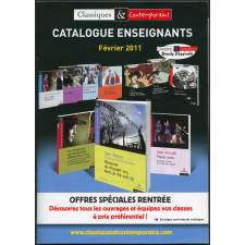 Classiques et contemporains : catalogue enseignants. Février 2011