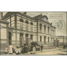Environs de Rouen, Sotteville-lès-Rouen : L'Ecole Benjamin Franklin