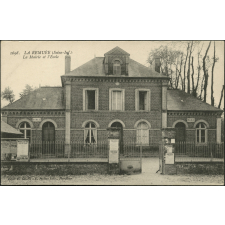 La Remuée : La Mairie et l'Ecole