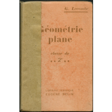 Géométrie plane à l'usage de la classe de seconde
