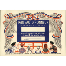À l'école - Tableau d'honneur