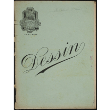 Cahier de dessin. Année scolaire 1918-1919