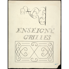 Enseigne, grilles