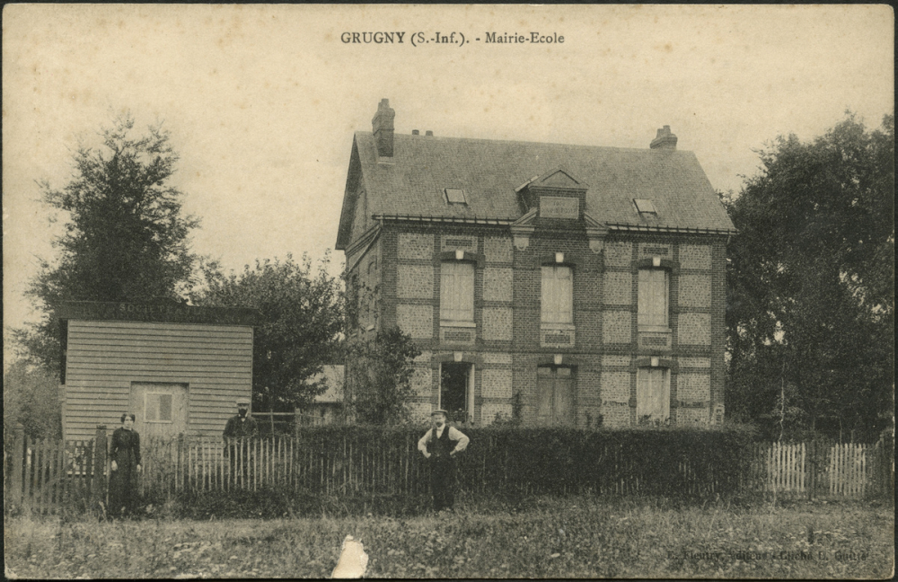 Grugny : Mairie-Ecole