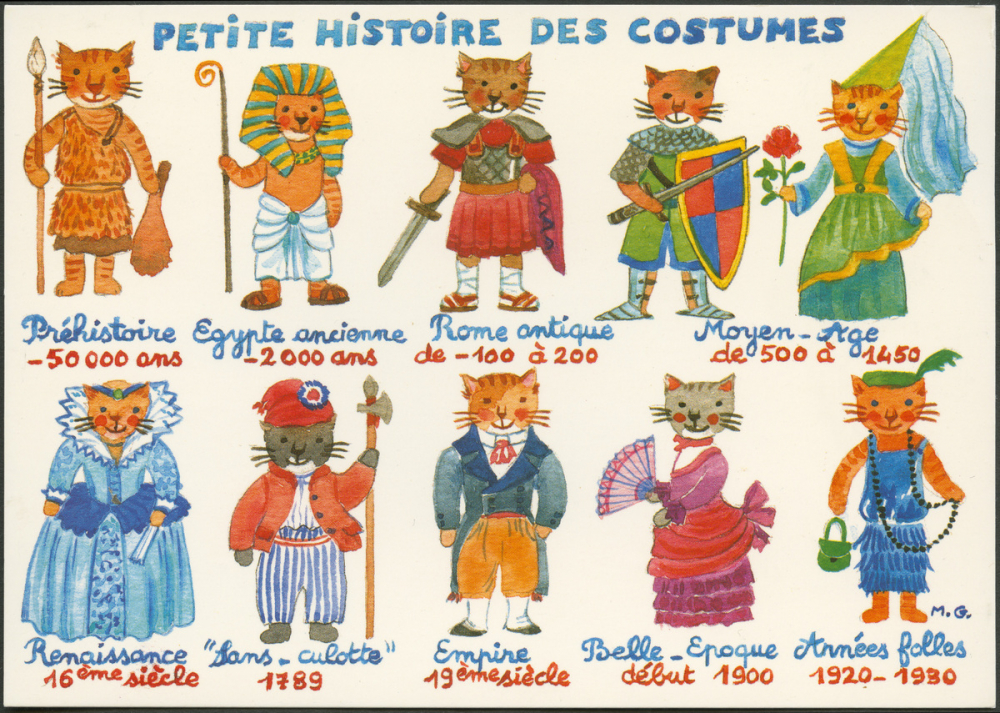 Petite histoire des costumes