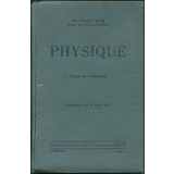 Physique : classe de philosophie