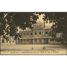 Buchy : Ecole-Pensionnat de Garçons, Cour de Récréation