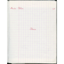 Cahier de poésie