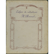 Cahier de rédactions. Année scolaire 1920-1921