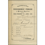 Ex-præmio. Année scolaire 1920-1921