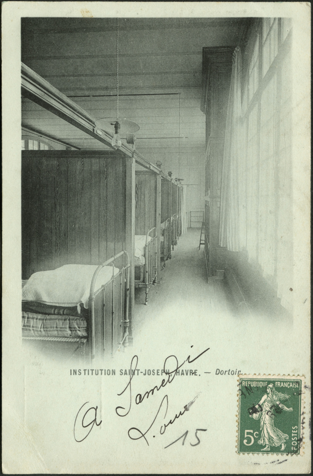 Institution Saint-Joseph, Havre : Dortoir
