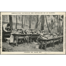 Etretat : Association Nationale des Orphelins de la Guerre - L'Ecole en Plein Air